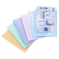 Porte-vues 120 vues A4 Propysoft personnalisable - Coloris assortis