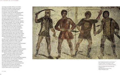 Eneide illustrée par les fresques et mosaïques antiques. Edition bilingue français-latin