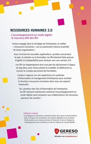Ressources humaines 3.0. L'accompagnement en mode digital : le nouveau défi des RH 4e édition