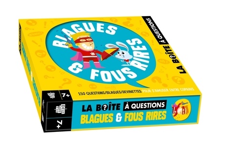 Virgile Turier et Pascal Naud - La boite à questions Blagues & fous rires.