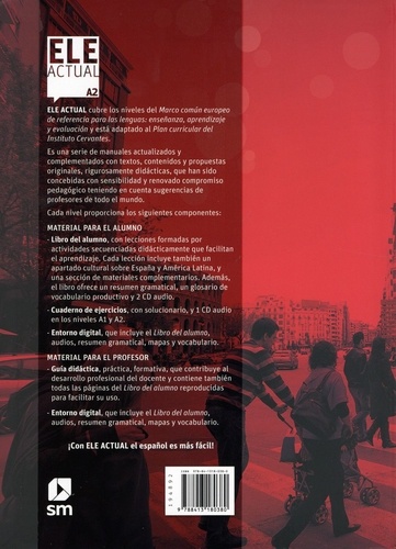 Ele actual A2. Libro del alumno  Edition 2019 -  avec 2 CD audio