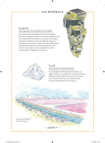 Inventaire illustré des roches et minéraux