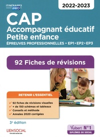 Virginie Châteaureynaud - CAP Accompagnant éducatif petite enfance - Epreuves professionnelles. EP1-EP2-EP3. 90 Fiches de révisions.