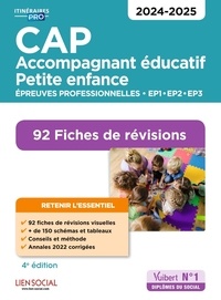 Virginie Châteaureynaud - CAP Accompagnant éducatif petite enfance. Epreuves professionnelles. EP1-EP2-EP3 - 92 Fiches de révisions.