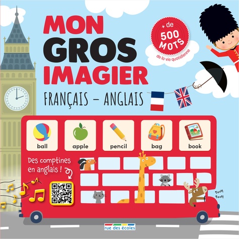 Mon gros imagier français-anglais