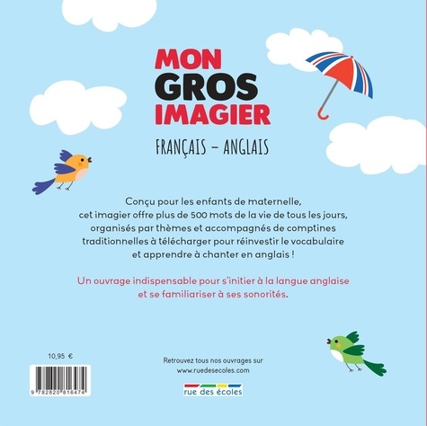 Mon gros imagier français-anglais