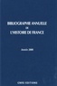 Virginie Durand et Claude Ghiati - Bibliographie annuelle de l'histoire de France - Du cinquième siècle à 1958.