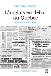 L'anglais en debat au quebec. mythes et cadrages