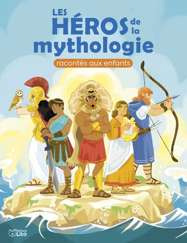 Couverture de Les héros de la mythologie racontés aux enfants