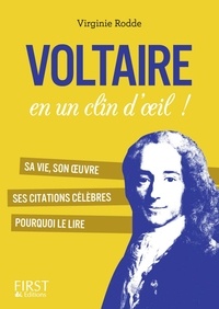 Virginie Rodde - Voltaire en un clin d'oeil !.