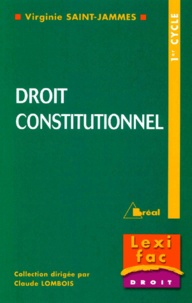 Virginie Saint-James - Droit constitutionnel.