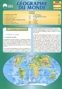 Géographie du monde