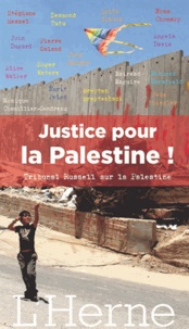 Virginie Vanhaeverbeke et Frank Barat - Justice pour la Palestine ! - Tribunal Russell sur la Palestine.