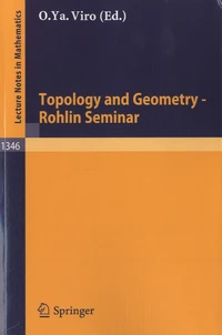 Topology and Geometry - Rohlin Seminar