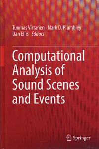 Computational Analysis of Sound Scenes and Events
