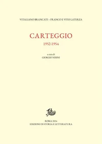 Carteggio 1952-1954