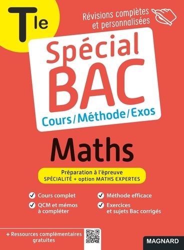 Maths Spécialité + option Maths Expertes Tle  Edition 2023