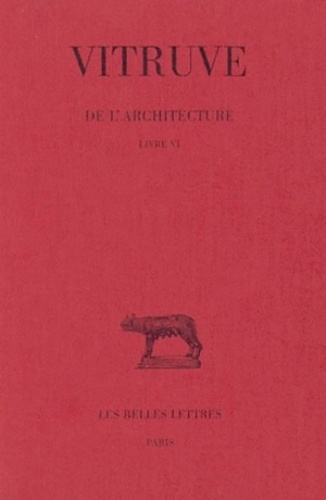  Vitruve - Vitruse De l'architecture livre 6.