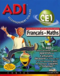 ADI FRANCAIS-MATHS CE1. 3 CD-Rom