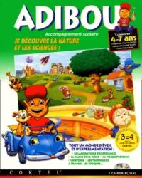 ADIBOU JE DECOUVRE LA NATURE ET LES SCIENCES ! MATERNELLE MS/GS/CP. 2 CD-Rom