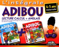 ADIBOU L'INTEGRALE LECTURE CALCUL + ANGLAIS MATERNELLE. 3 CD-Rom