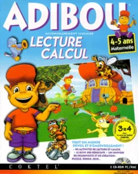 ADIBOU LECTURE ET CALCUL MATERNELLE. 2 CD-Rom