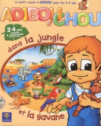 Adiboud'chou dans la jungle et la savane 2-4 ans. CD-ROM