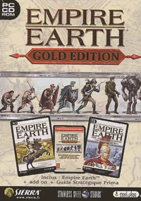 Empire Earth. Gold Edition, Avec add on et guide stratégique Prima,  CD-ROM