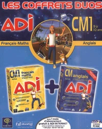 Français-Maths-Anglais CM1. Les coffrets duos, 3 CD-ROM