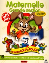 LA FAMILLE COUP DE POUCE MATERNELLE GRANDE SECTION. Avec un puzzle, CD-Rom