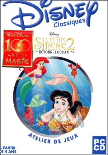  Disney - La petite sirène 2 Retour à l'océan - Atelier de jeux.
