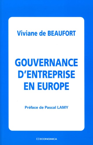 Viviane de Beaufort - Gouvernance d'entreprise en Europe.