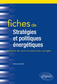 Viviane Du Castel - Fiches de stratégies et politiques énergétiques.