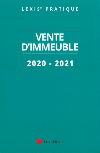 Vente d'immeuble  Edition 2020-2021