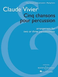 Cinq chansons pour percussion