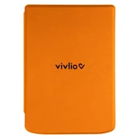 Housse orange liseuse vivlio light et light hd