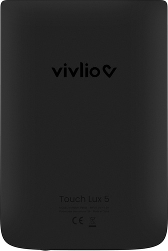 Liseuse Vivlio Touch Lux 5 - Noire