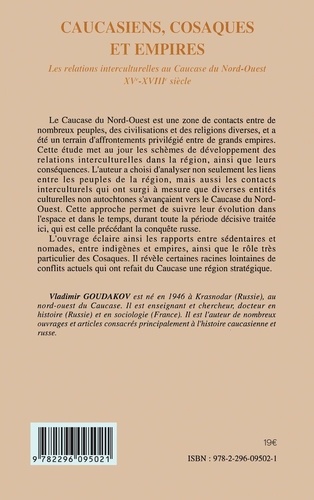 Caucasiens, Cosaques et Empires. Les relations interculturelles au Caucase du Nord-Ouest, XVe-XVIIIe siècle