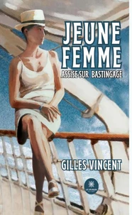 Jeune femme sur bastingage