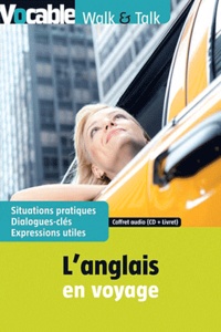  Vocable - L'anglais en voyage - Coffret : livret. 1 CD audio