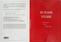 Du plaisir d'écrire : Apprendre à lire à tout âge