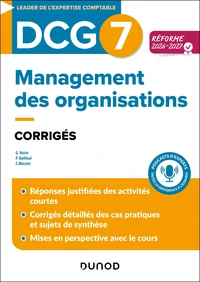 Management des organisations DCG 7