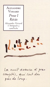 Prose 1 : Récits