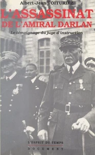 L'assassinat de l'amiral Darlan