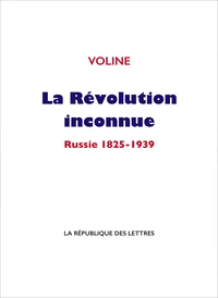 La révolution inconnue