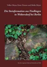 Volker Meyer et Ernst Zienow - Die Steinformation aus Findlingen in Woltersdorf bei Berlin - Eine fast vergessene Senke mit Steinreihen im Wald.