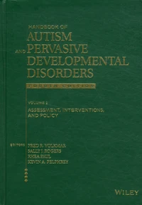 Handbook of Autism and Pervasive Developmental Disorders