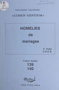 Homélies de mariages