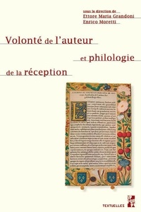 Ettore Grandoni - Volonté de l’auteur et philologie de la réception.