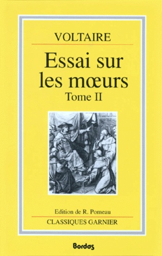 ESSAI SUR LES MOEURS ET L'ESPRIT DES NATIONS ET... de Voltaire - Livre -  Decitre
